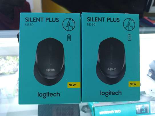 Logitech M330 Wireless Optical Mute Mouse With Micro USB image 1