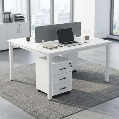 Modern 2-Way Office Workstation image 5