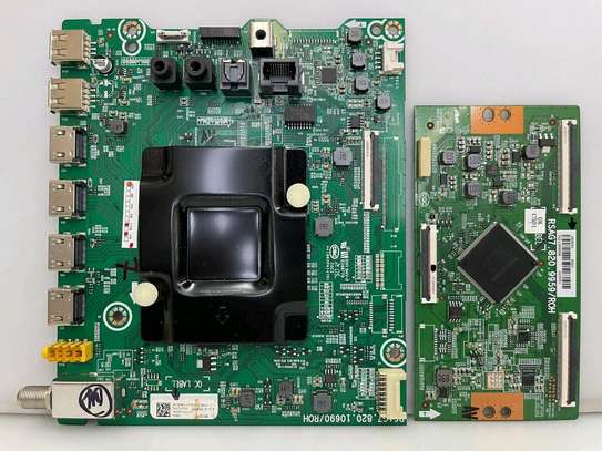 We repair tv motherboard and backlight image 1