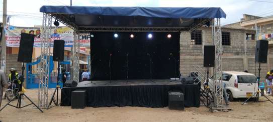 Stage and Truss Hire for Church Crusades in Nairobi, Kenya image 1