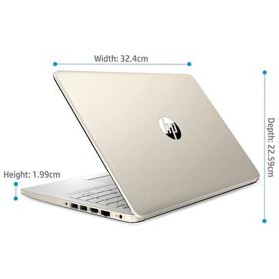 HP 14-inch Laptop, AMD A6-9225 Processor with AMD Radeon™ R4 Graphics, 8GB RAM, 128GB SSD, Win10Pro+Ms Word 2019 (Latest) image 3