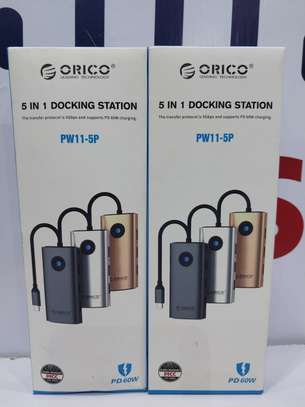 ORICO 5 in 1 USB C Docking Station image 2