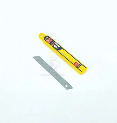 10pcs 9mm Small Utility Cutter Knife Blades image 1