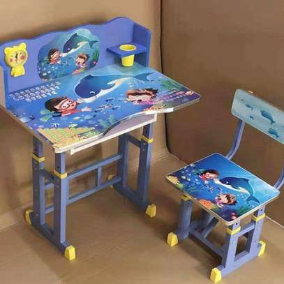 Kids Furniture; Home Study Desk Chair Set image 5