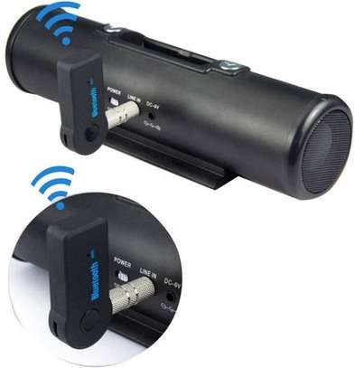 Wireless Car Bluetooth Receiver Adapter 3.5MM AUX Audio Stereo Music Home Hands-free image 1