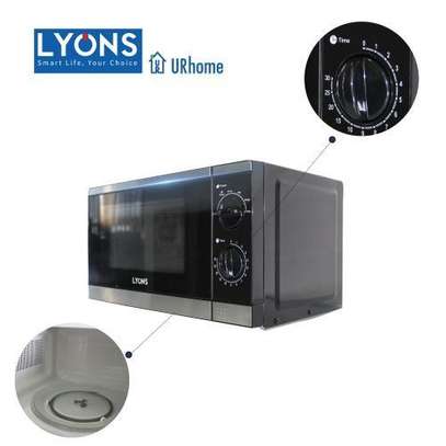 Lyons YW Microwave Oven Glass, 1200W, 20L - Black image 1