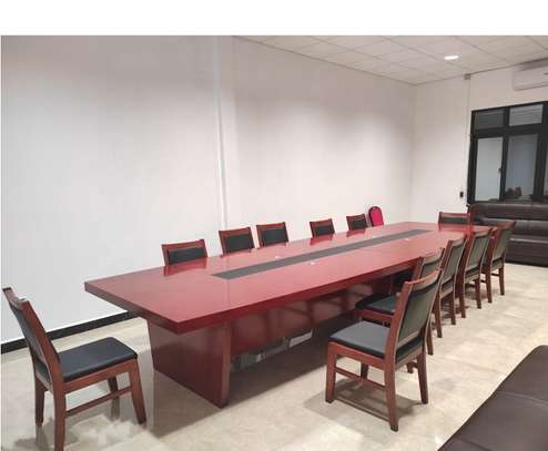 Office Table :  Luxury Mahogany Conference Table image 6
