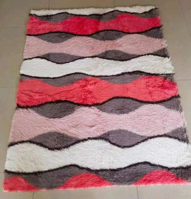 Size 5*8 Fluffy pattern carpets image 4