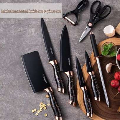 Peeler/Chef Kitchen Knife Scissor Set image 1