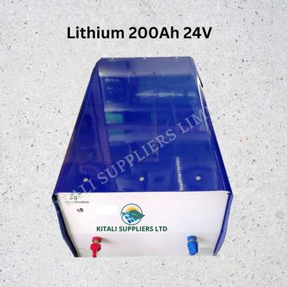 200ah  lithium battery 24v image 1