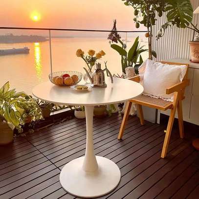 Coffee Table: Marble Round Equality Collaboration Table image 1