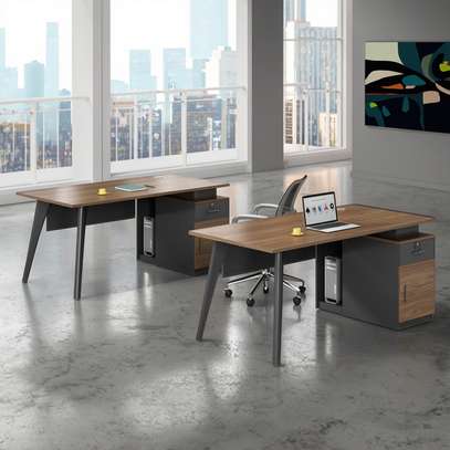 Office Desk; 1.4m Executive Office Desk image 1