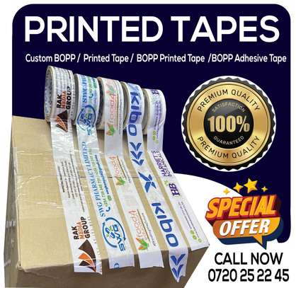 Custom Printed Tapes | Packaging, Gaffer, Masking image 1