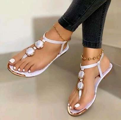Super beautiful ladies sandals at affordable prices image 1