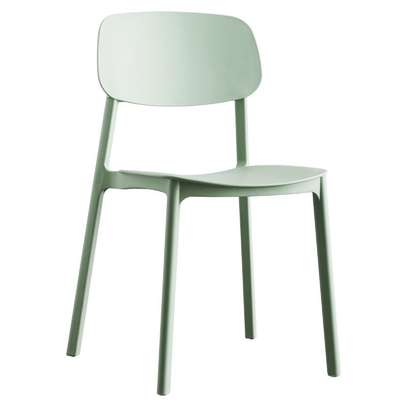 Dining Chair: Plastic Stackable Indoor/Outdoor Chair image 3