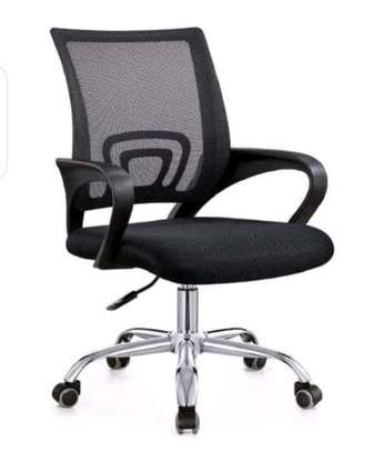 Low back recliner fabric Secretariat office chair image 4