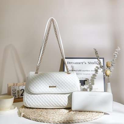 HIGH END FASHION LADIES HANDBAGS 2 IN 1 image 5