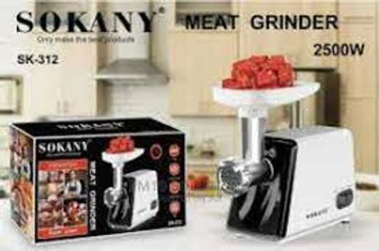 Sokany Multifunctional Stainless Meat Mincer And Grinder image 1