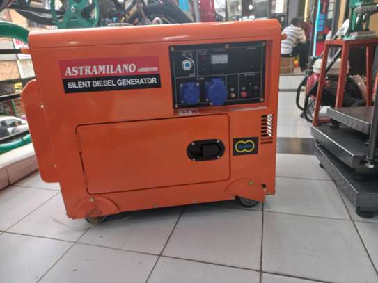 Astramilano silent diesels generator AMD8500S 10.5Kva image 1