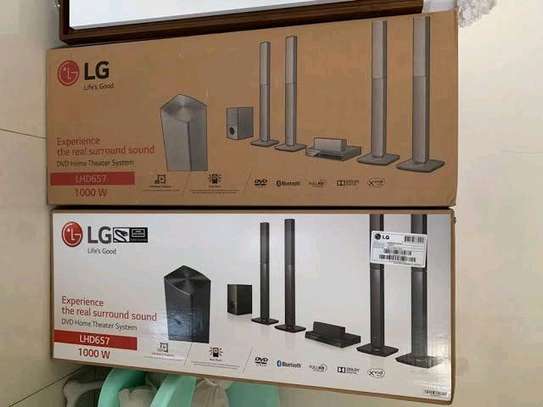 LG LHD657 Home Theater System 5.1 Channel with Bluetooth image 1