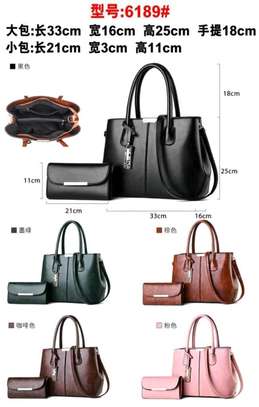 2 in 1 leather handbags image 1