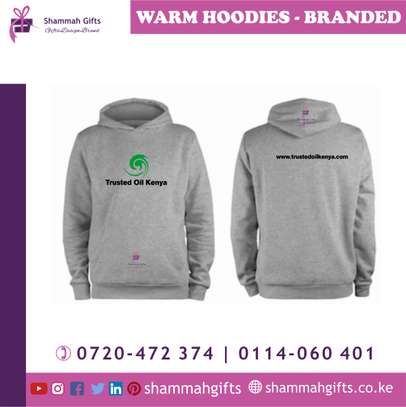 WARM HOODIES BRANDED WITH YOUR CUSTOM DESIGN image 2
