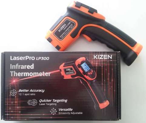 Infrared Thermometer Gun  for Industrial Surfaces and Ovens image 1