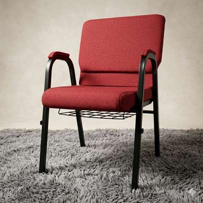 Church Seats : Interlocking Church Seat with Armrest image 6