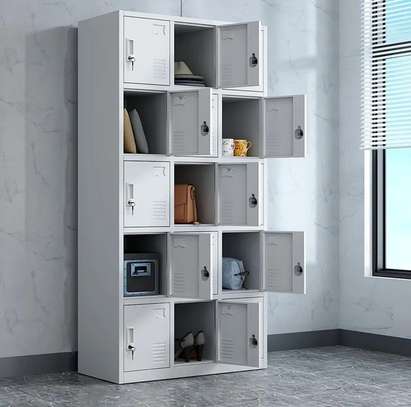 Office Cabinet: Staff 15 Locker File Cabinet image 6