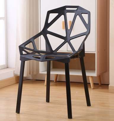 Office Chair : Public Room Leisure Plastic Chair image 5