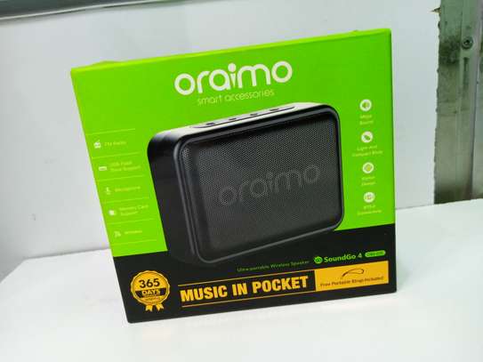 Oraimo Original SoundGo 4 Ultra-portable Wireless Speaker image 1