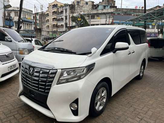 Toyota Alphard white image 1