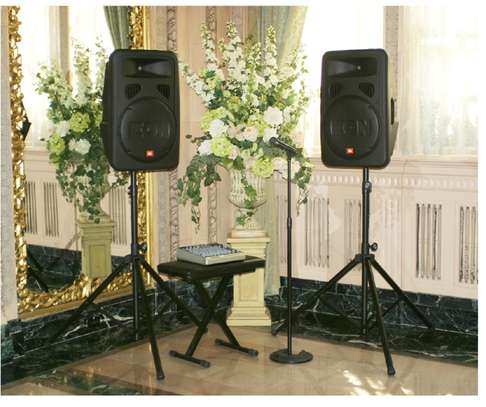 PA Speaker Hire for Up to 120 People image 1