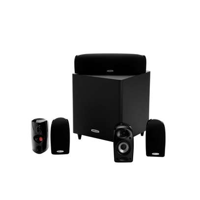Denon AVR-X250BT 5.1 Receiver & Polk TL1600 5.1 Speaker set image 1
