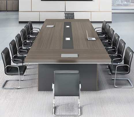 Office Table: 3000MM Meeting Executive Premium Table image 1