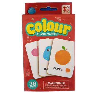 Colour Flash Cards for Kids Early Learning image 1