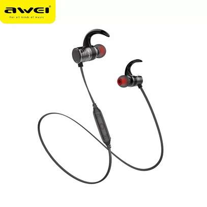 Awei AK7 Water-proof Magnetic Adsorption Wireless Bluetooth Earphones image 5