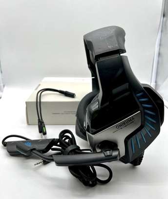 ONIKUMA K18 WIRED GAMING HEADSET WITH LED LIGHT image 1