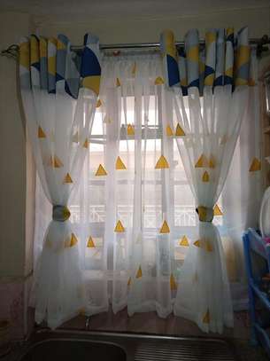 Zeddy kitchen curtains image 12