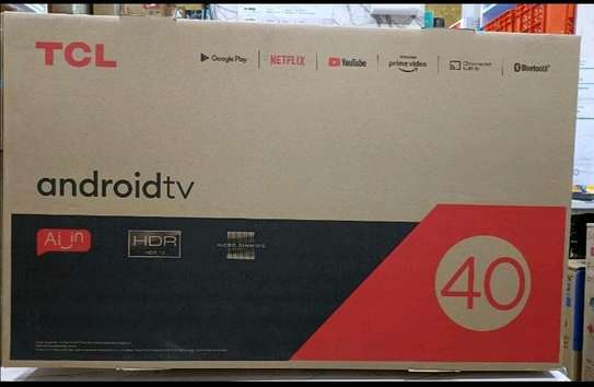 Brand New 40 TCL Android Television Frameless image 1