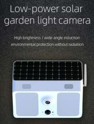 Low-Powered Solar Garden Light Camera image 3