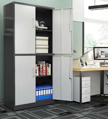 Office Cabinet: Lockable Four Doors Cabinet image 4