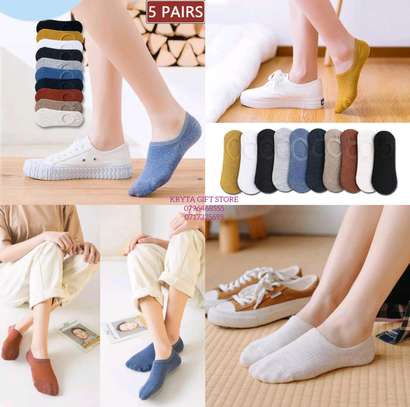 ♦️Invisible Cotton socks image 1