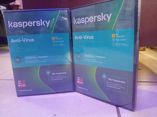 Kaspersky Antivirus 3 User 1 Free License image 1