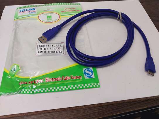 USB 3.0 Hard Disk Cable – Blue image 2