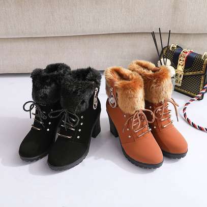 Lovely warm woolen boots image 1