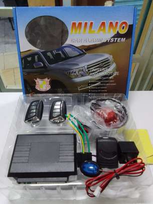 Milano car alarm system remote lock and unlock image 3