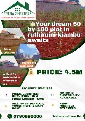 5,000 ft² Land at Ruthiru-Ini Kiambu Town image 20