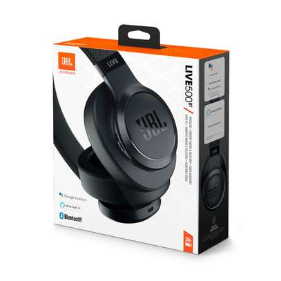 JBL LIVE 500BT Wireless Over-Ear Headphones with Voice Assistant image 1
