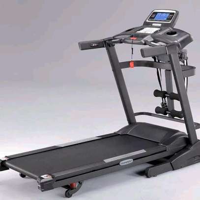 2 in 1 foldable electric treadmill with Bluetooth image 1